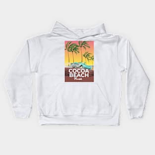 Cocoa Beach Florida Kids Hoodie